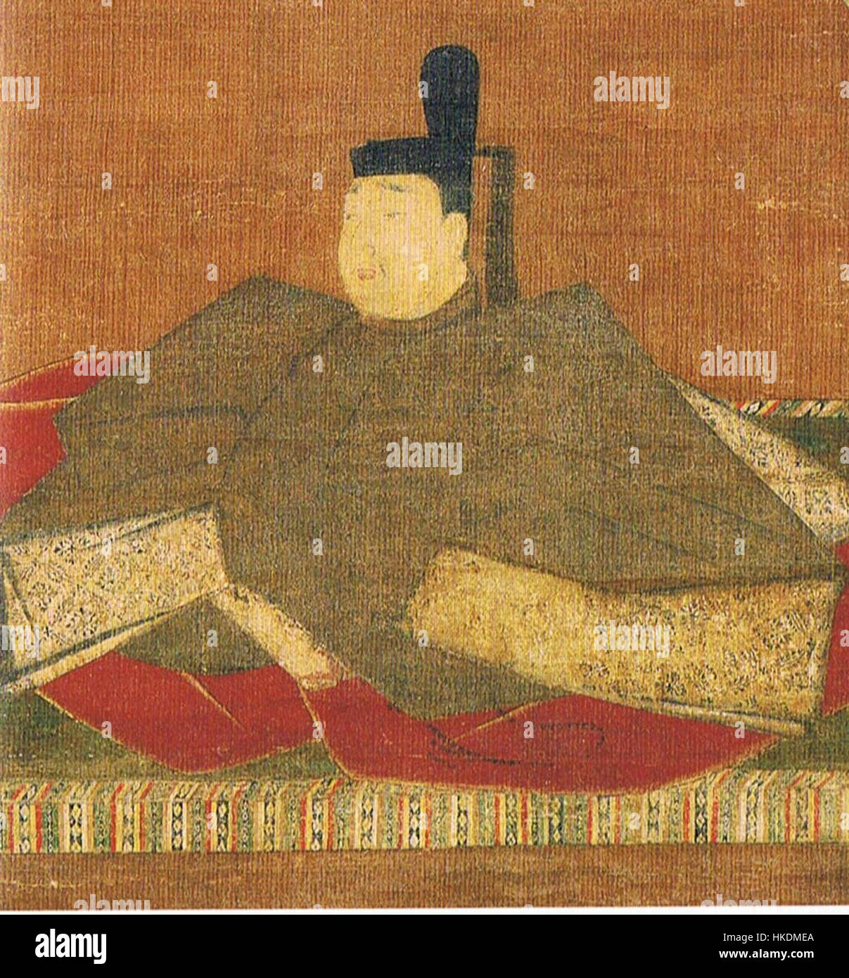 Kaiser Takakura, Daikaku-ji Stockfoto