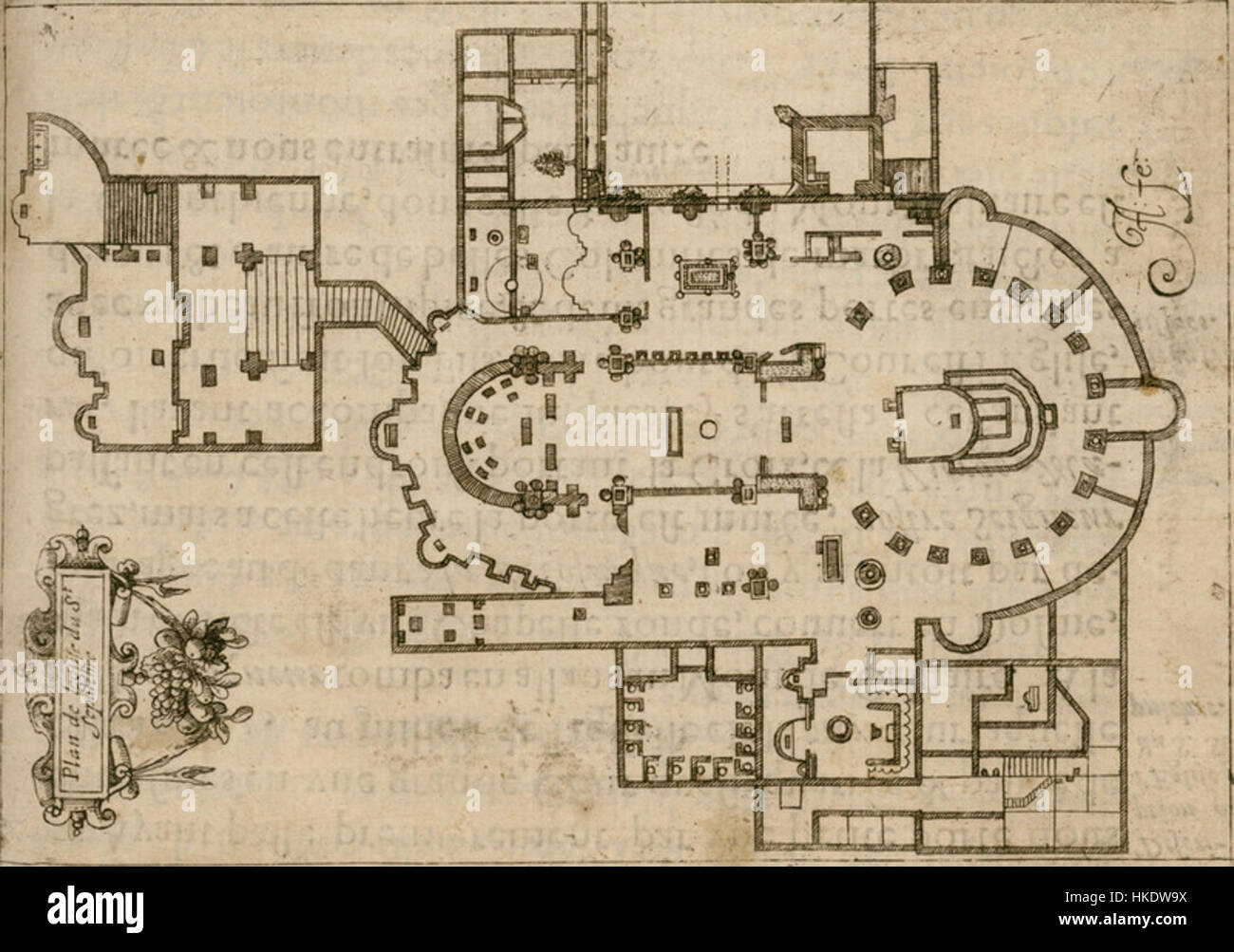 Dieses Gemälde von Henri de Beauvau aus dem Jahr 1615 zeigt das Grab, eine bedeutende religiöse Stätte. Das Werk zeichnet sich durch seinen historischen und religiösen Kontext aus und zeigt die komplizierten Details des heiligen Ortes. Stockfoto