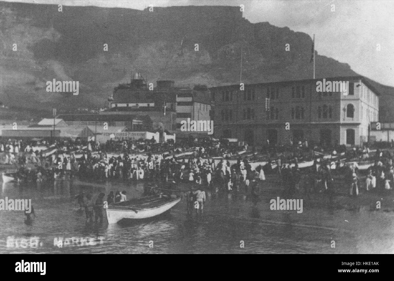 1880er Jahren Boote Angeln Cape Town History Project Stockfoto