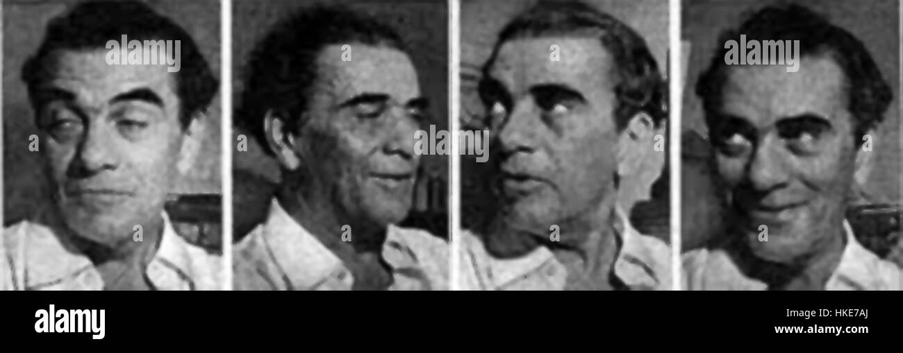 Jose Oiticica, bekannt für seine Beiträge zur modernen brasilianischen Kunst, wird für seine dynamische Verwendung von Farben und abstrakten Formen gefeiert. Seine Werke stellen traditionelle Kunstformen in Frage und sind der Schlüssel zum Verständnis der brasilianischen Kunst des 20. Jahrhunderts. Stockfoto