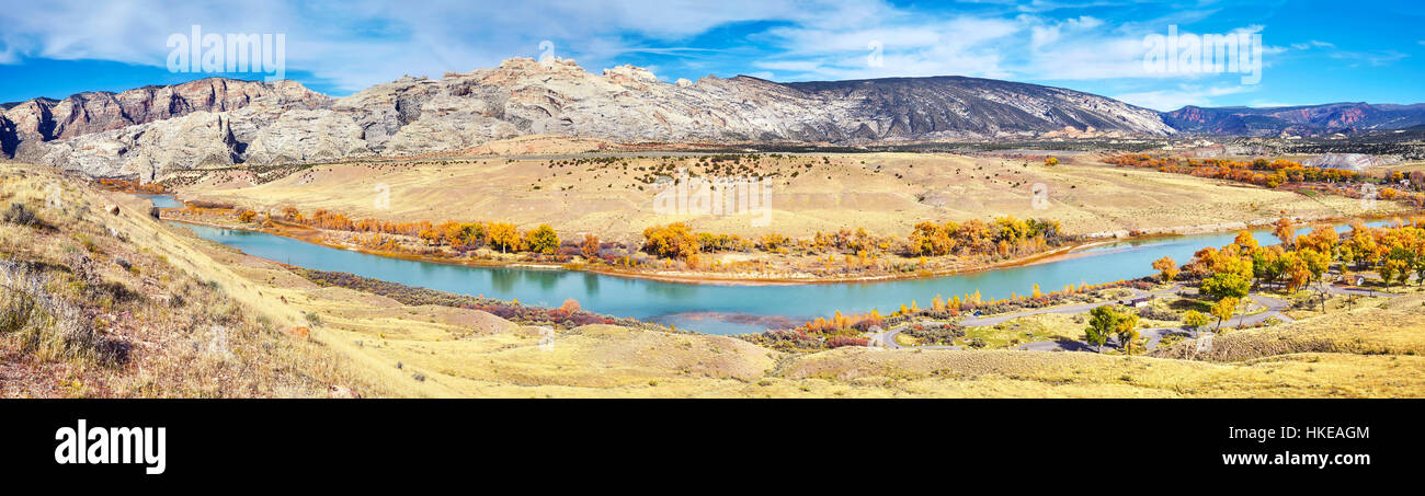 Dinosaur National Monument Herbstlandschaft, Utah, USA. Stockfoto