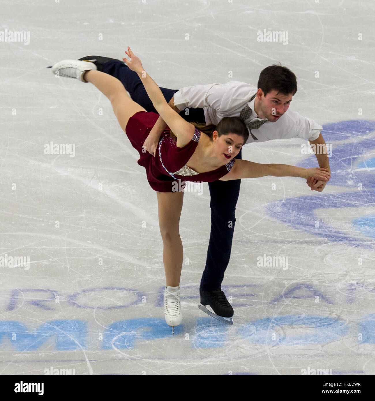 Miriam Ziegler, Severin Kiefer Stockfoto