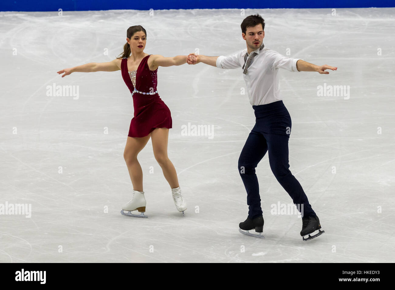 Miriam Ziegler, Severin Kiefer Stockfoto