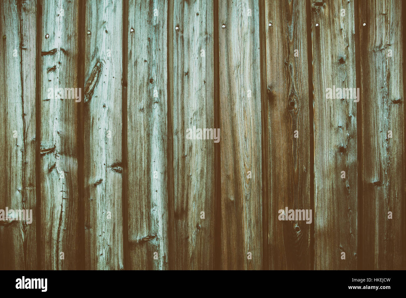 Verblasste Holzplatten Textur Hintergrund Stockfoto