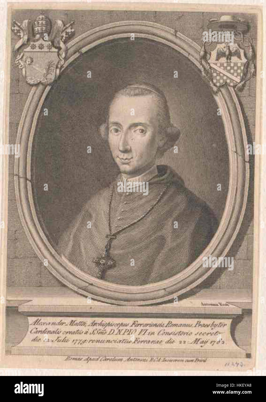 Alessandro Mattei spiegelt die tiefe Auseinandersetzung des Künstlers mit den künstlerischen Bewegungen seiner Zeit wider. Bekannt für seine raffinierte Technik und seinen klassischen Einfluss, bieten Mattei Gemälde einen Einblick in den ästhetischen Geschmack und die kulturellen Werte seiner Zeit. Stockfoto