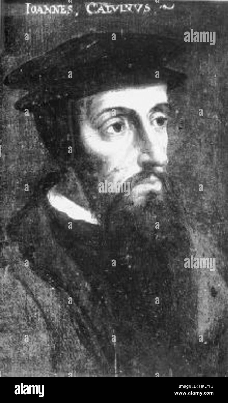 Dieses Werk von Calvinus stellt ein klassisches Thema dar, das Techniken der Renaissance mit detaillierten menschlichen Figuren und historischer Genauigkeit verbindet, typisch für das Interesse der Epoche an Realismus und Humanismus. Stockfoto