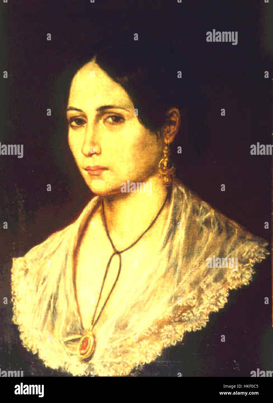 Anita Garibaldi 1839 Stockfoto