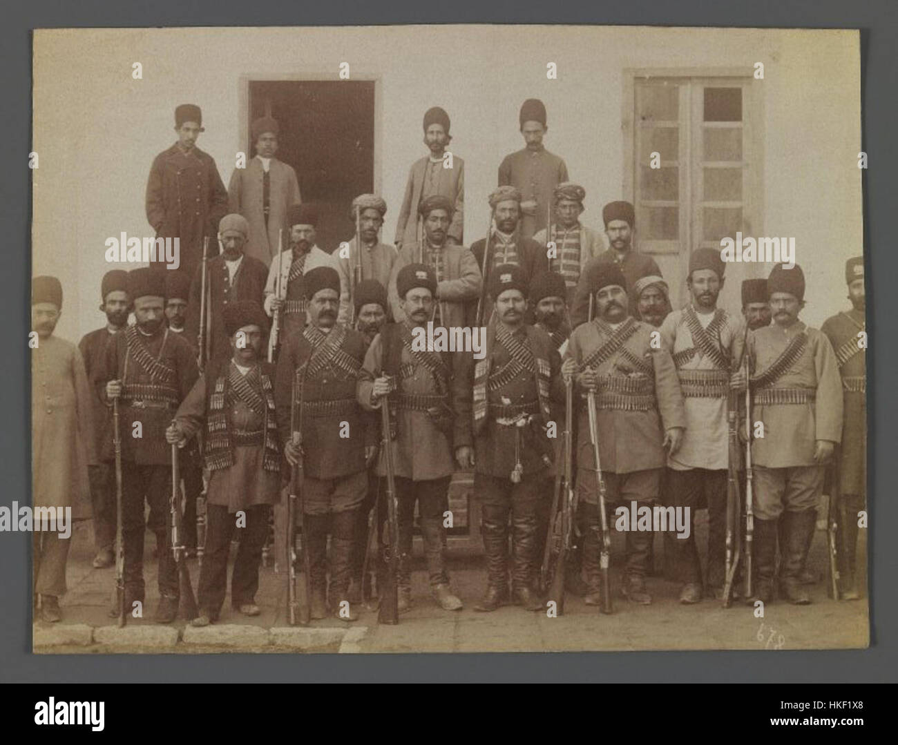 Brooklyn Museum A Gruppe von Soldaten von 274 Fotos Vintage Stockfoto