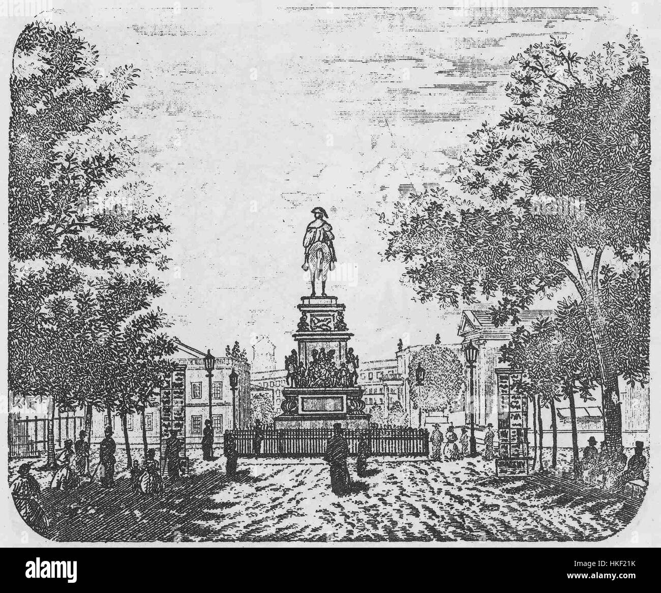 Das Gemälde „Berlin Friedrich II.“ zeigt Friedrich II. Von Preußen, auch bekannt als Friedrich den Großen. Dieses historische Kunstwerk fängt das würdevolle Aussehen des preußischen Königs und seine Rolle als Militärführer im 18. Jahrhundert ein. Stockfoto