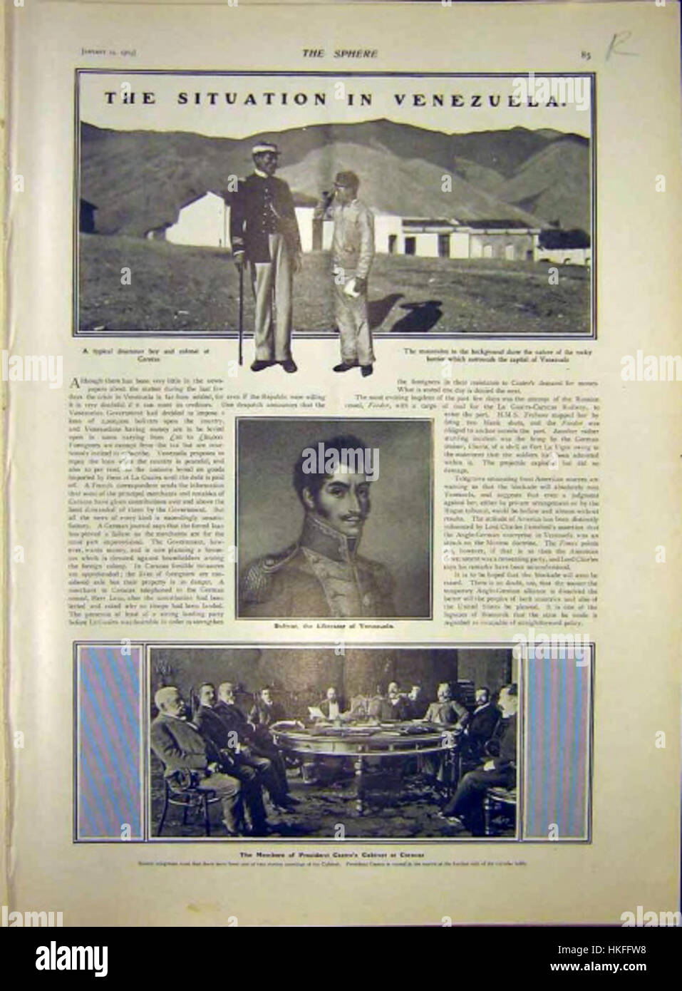 „The Sphere 1903“ ist ein Gemälde aus dem frühen 20. Jahrhundert, das die dynamische Interaktion zwischen geometrischer Abstraktion und fließender Bewegung hervorhebt. Das Werk verkörpert den Übergang von traditionellen Kunstformen zu experimentelleren künstlerischen Ausdrücken. Stockfoto