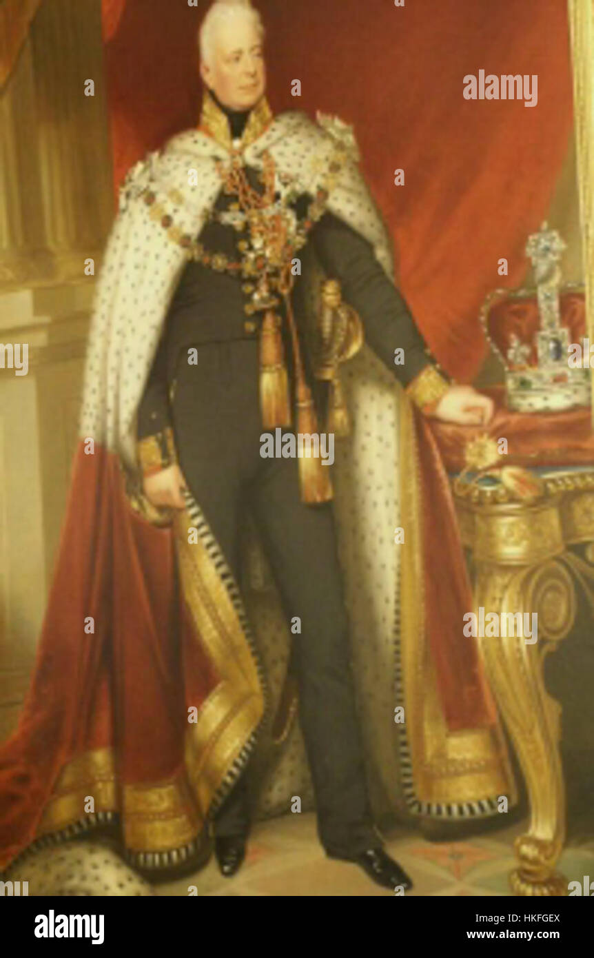 Wilhelm IV. von unknown Stockfoto