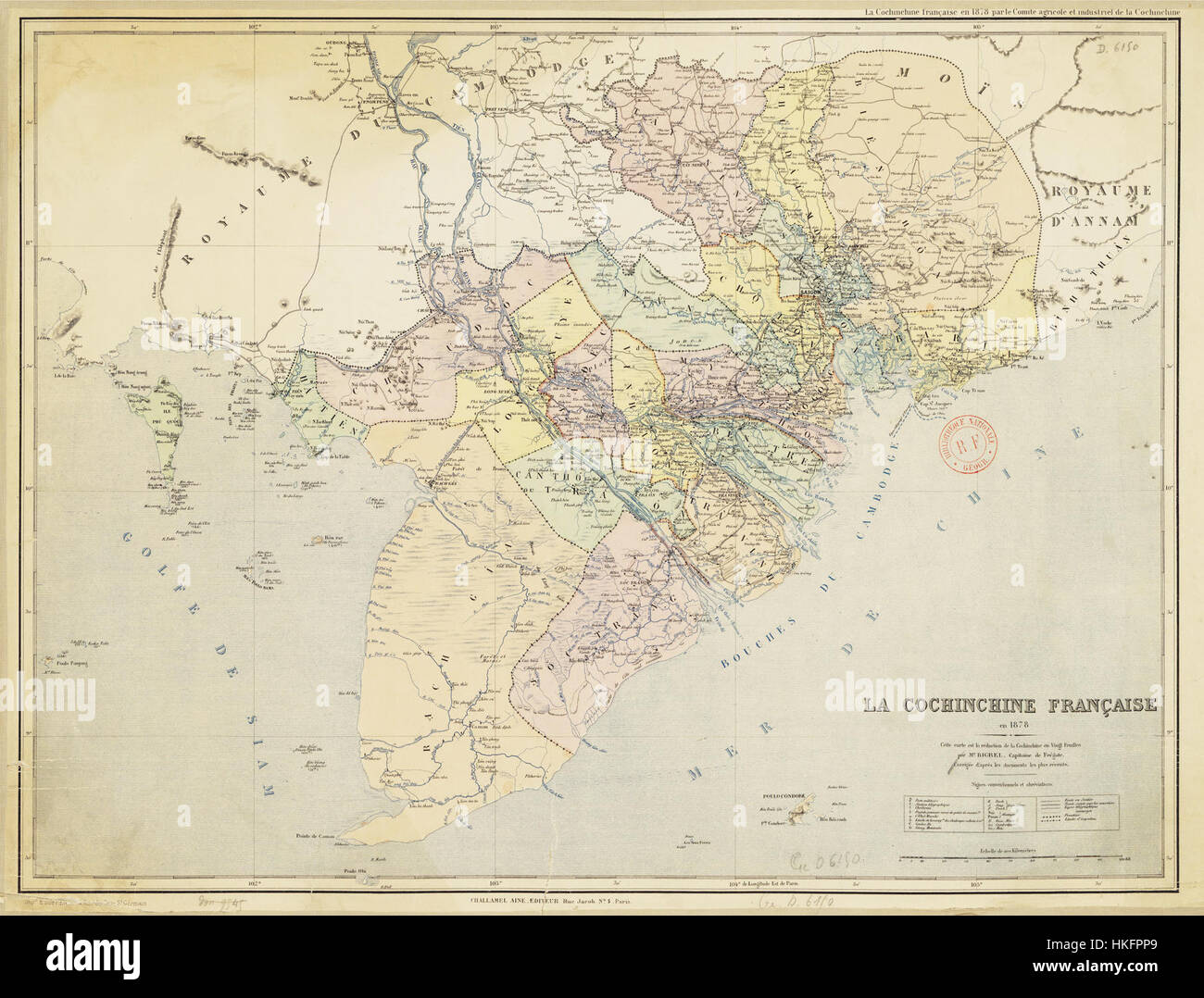 „NamKy1878“ ist ein Kunstwerk, das den künstlerischen Stil und die Themen des späten 19. Jahrhunderts widerspiegelt. Dieses Stück verbindet Geschichte und Kunst und bietet eine visuelle Erzählung aus einer bedeutenden Kulturperiode. Stockfoto