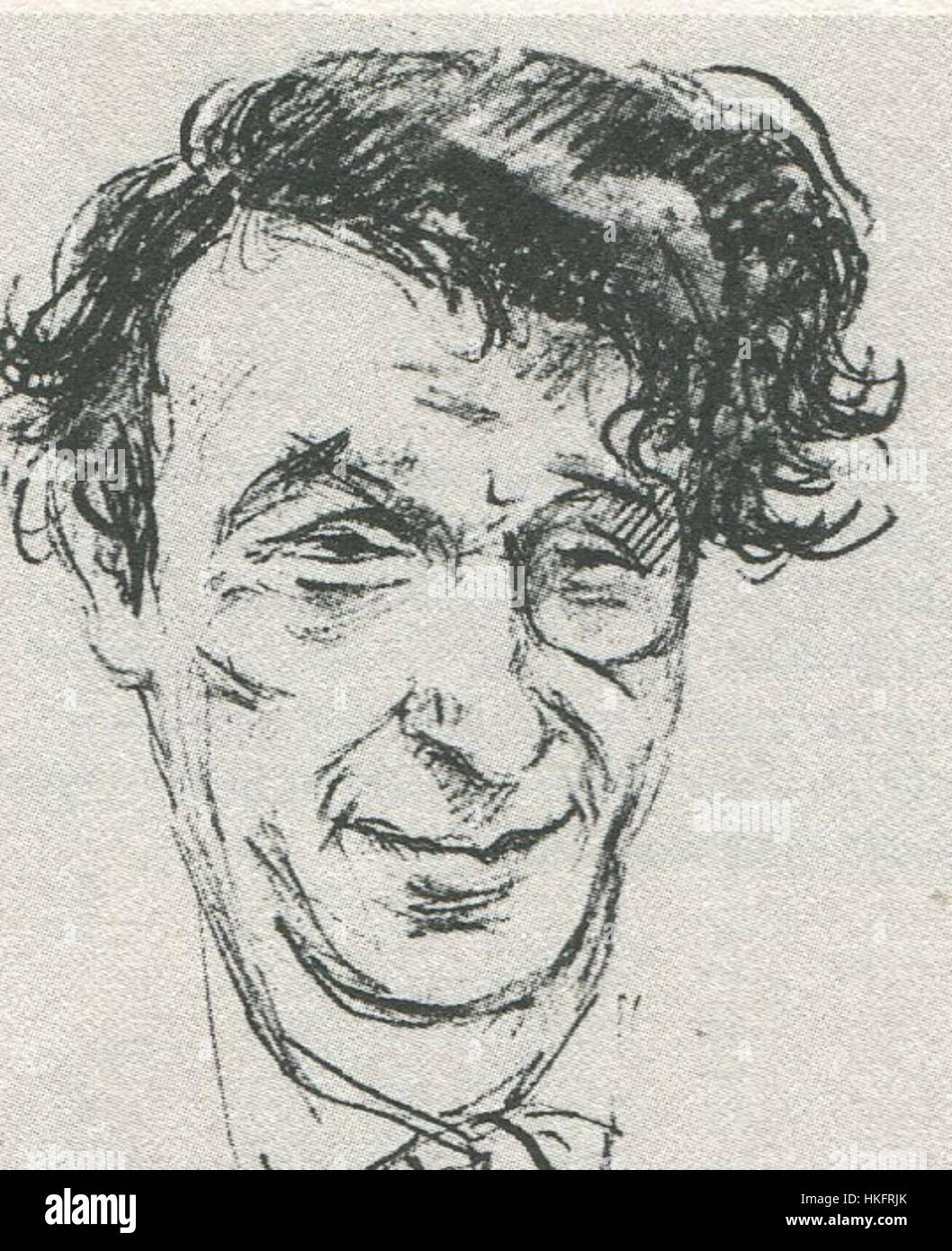 Ein Gemälde von Anton Kuh aus dem Jahr 1926, das den unverwechselbaren Stil des Künstlers während des frühen 20. Jahrhunderts zeigt. Stockfoto