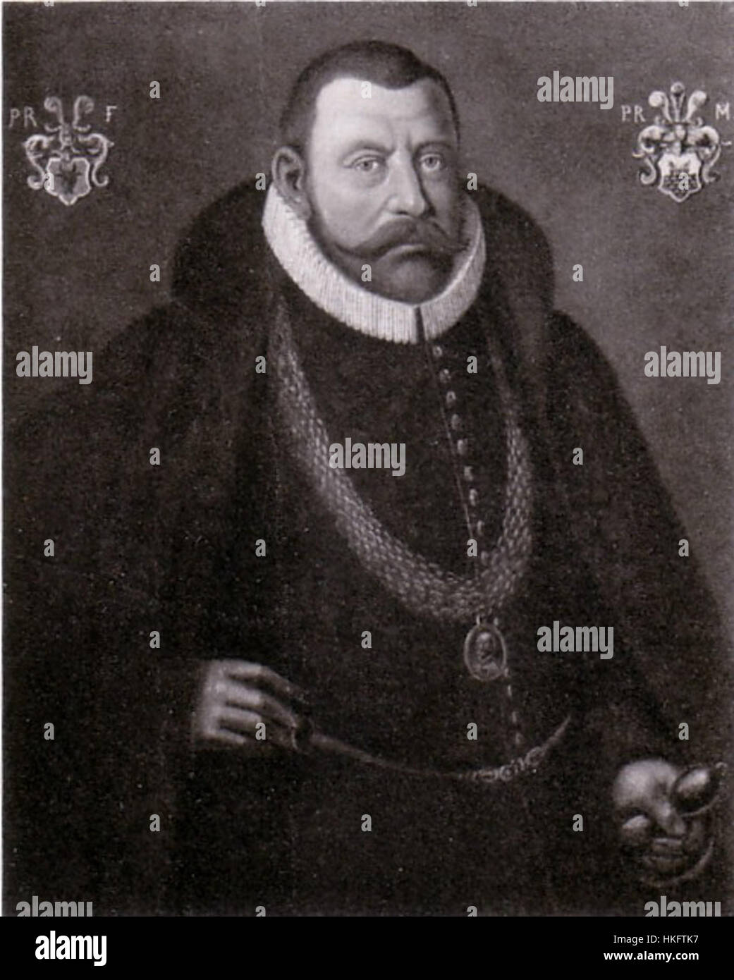 Peder Reedtz 1531 1607 Stockfoto