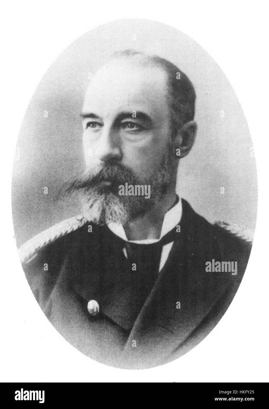 Tatishev AN ist ein Künstler, der für seine historischen und kulturellen Kunstwerke bekannt ist. Dieses Gemälde thematisiert Themen der Tradition und kulturellen Identität, wobei der Schwerpunkt auf der Mischung historischer Zusammenhänge und künstlerischer Innovation liegt. Stockfoto