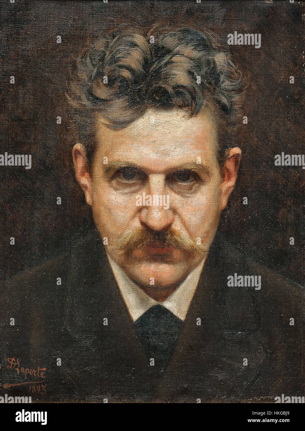 Das „Autorretrato“ (Selbstportrato) von Domingo Laporte zeigt die ...