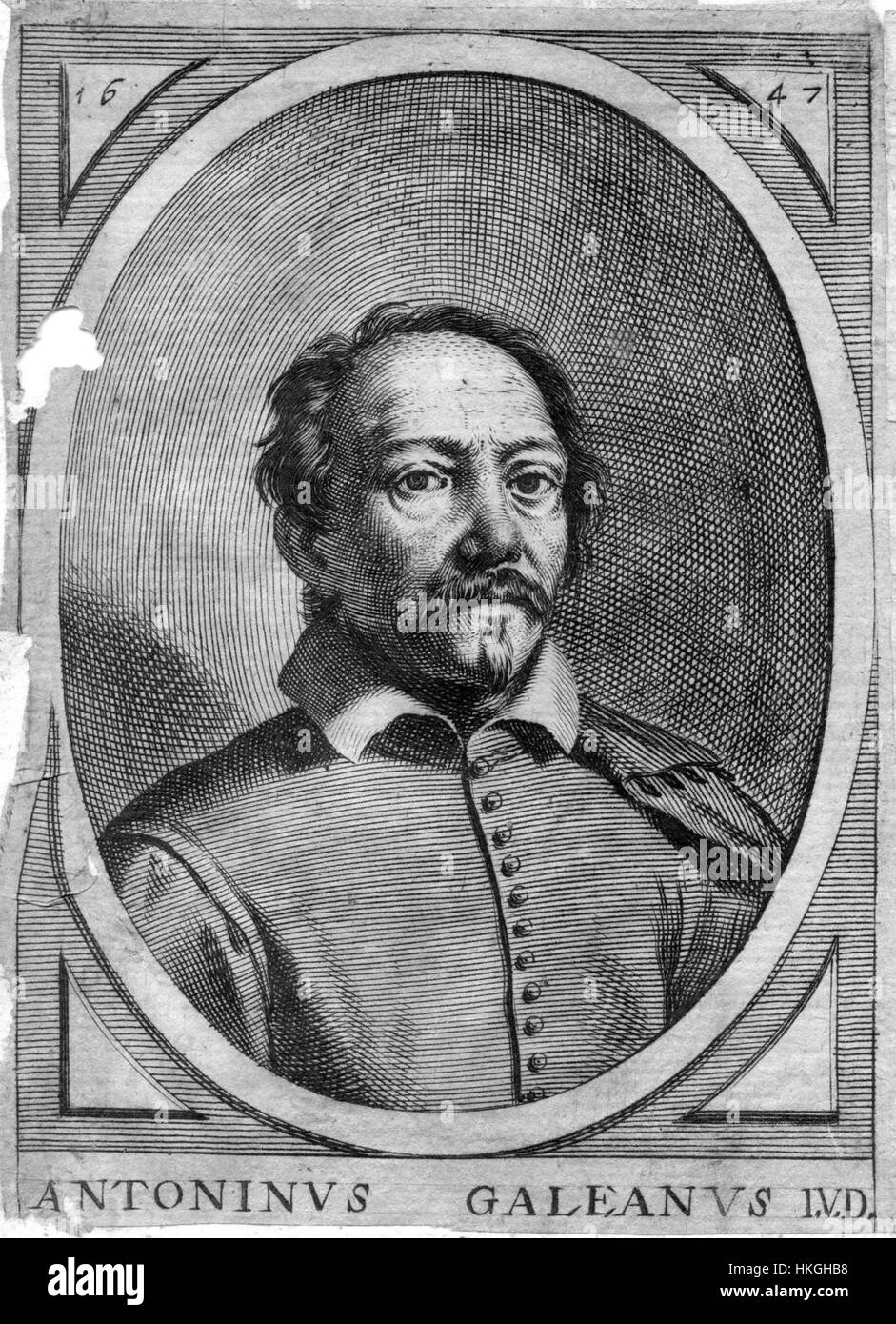 Antonino Galeanis Kunstwerk zeigt seinen unverwechselbaren Ansatz zur Porträtmalerei und Figurenmalerei. Seine Werke sind bekannt für ihre akribische Liebe zum Detail und die realistische Darstellung menschlicher Figuren, die die Meisterschaft des Künstlers in der Kunst der Darstellung menschlicher Formen unterstreichen. Stockfoto