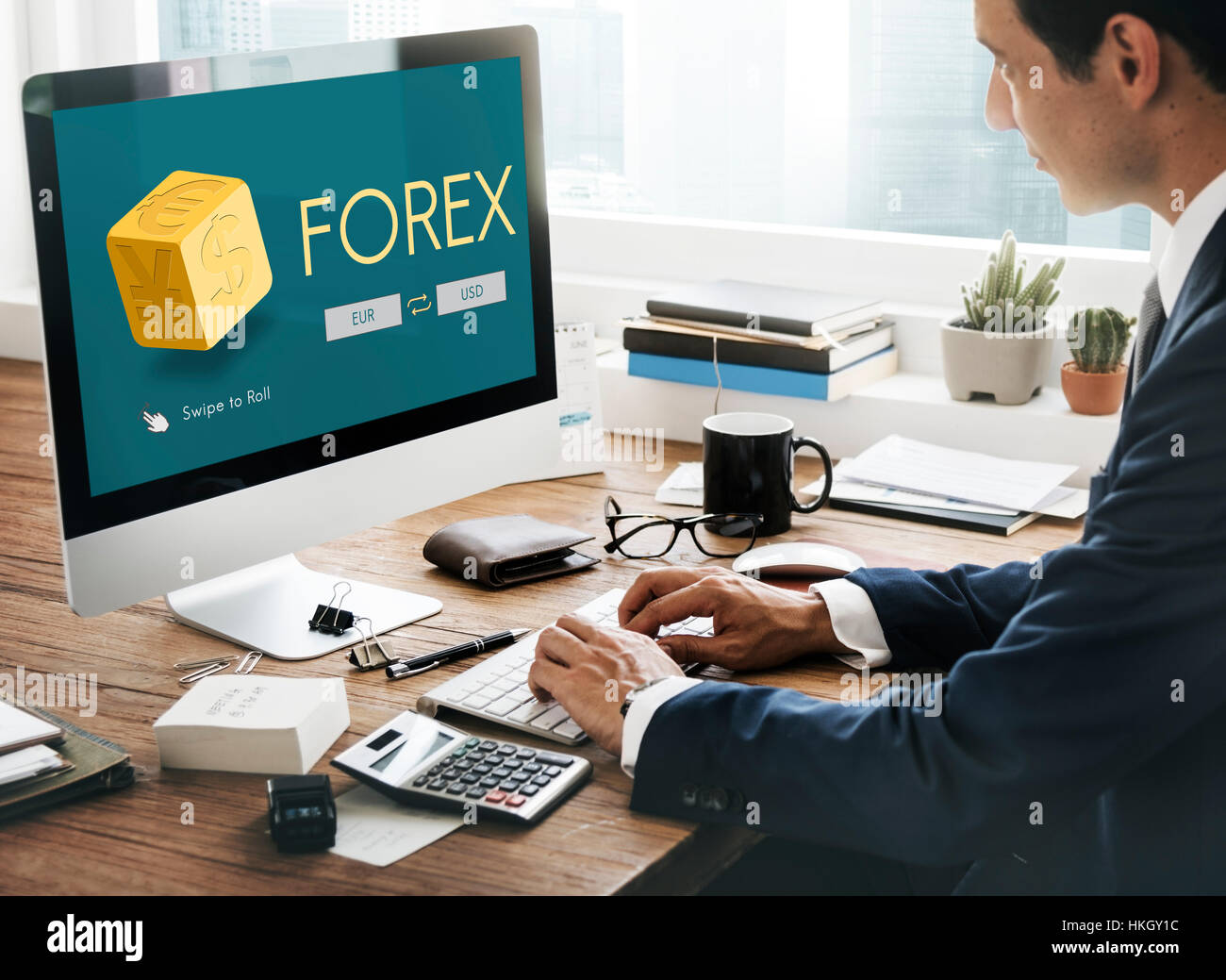 Forex Währung Geld-Banking-Konzept Stockfoto