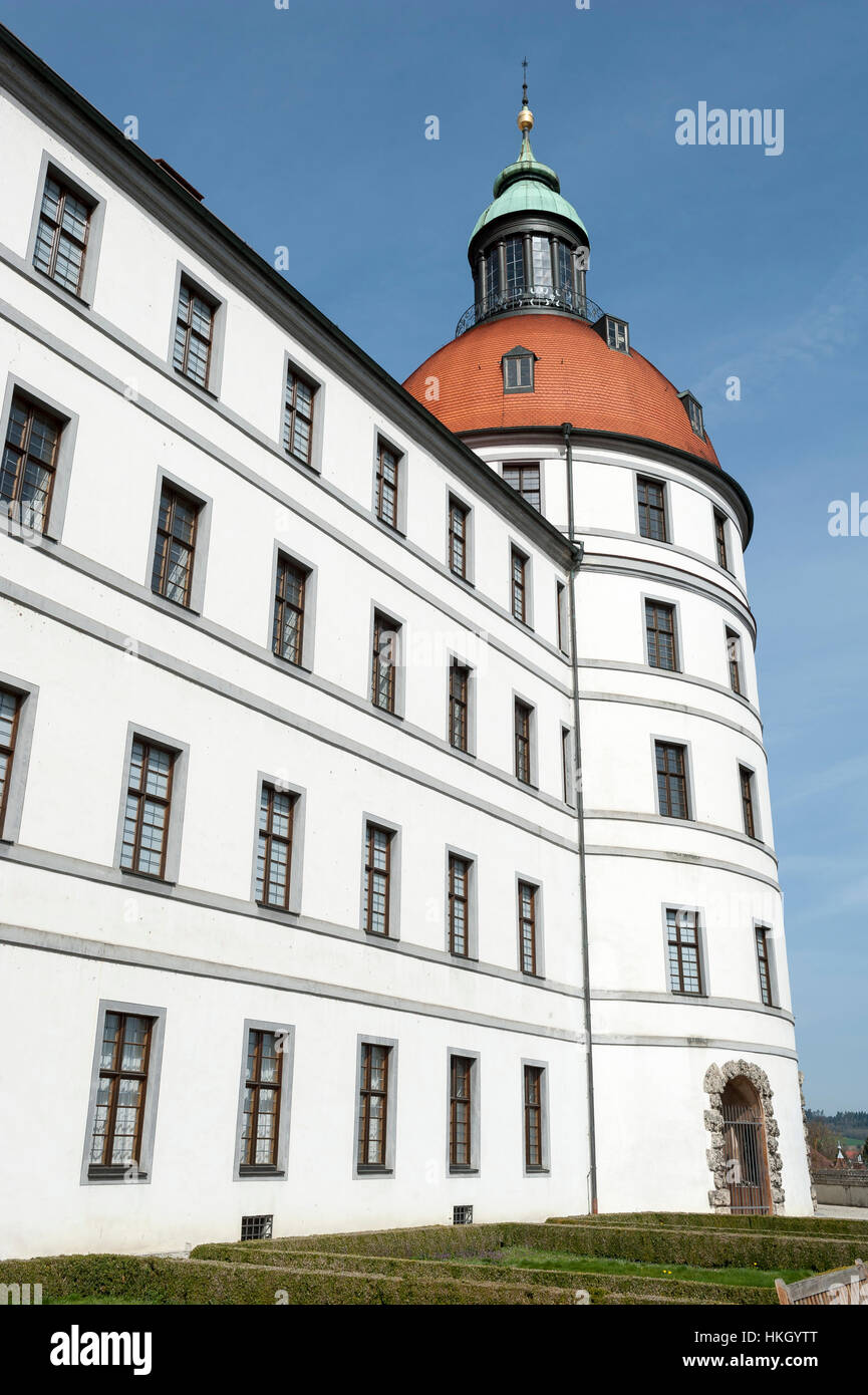 Schloss Neuburg, Neuburg ein der Donau, Bayern, Deutschland, Europa Stockfoto