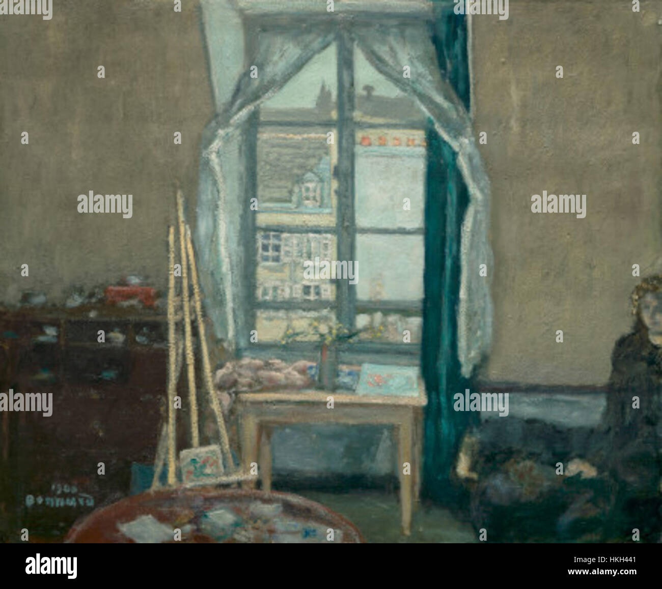 Das Atelier des Künstlers Pierre Bonnard Stockfoto