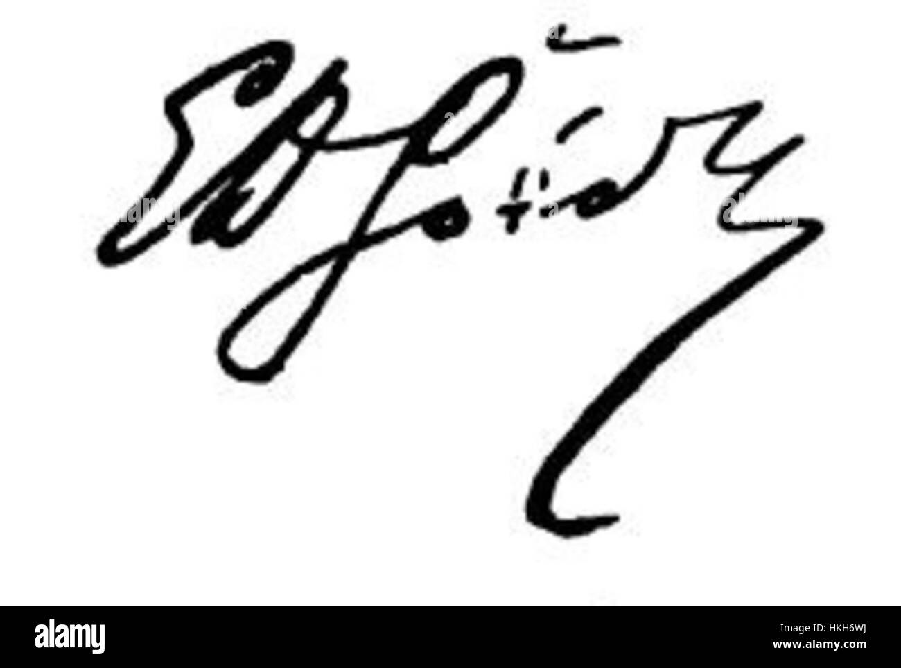 Emmanouil Roidis, ein prominenter griechischer Autor des 19. Jahrhunderts, ist bekannt für seine literarischen Werke, die die sozialen und politischen Fragen seiner Zeit kritisierten. Seine Unterschrift ist ein Zeichen der Authentizität auf seinen veröffentlichten Werken. Stockfoto