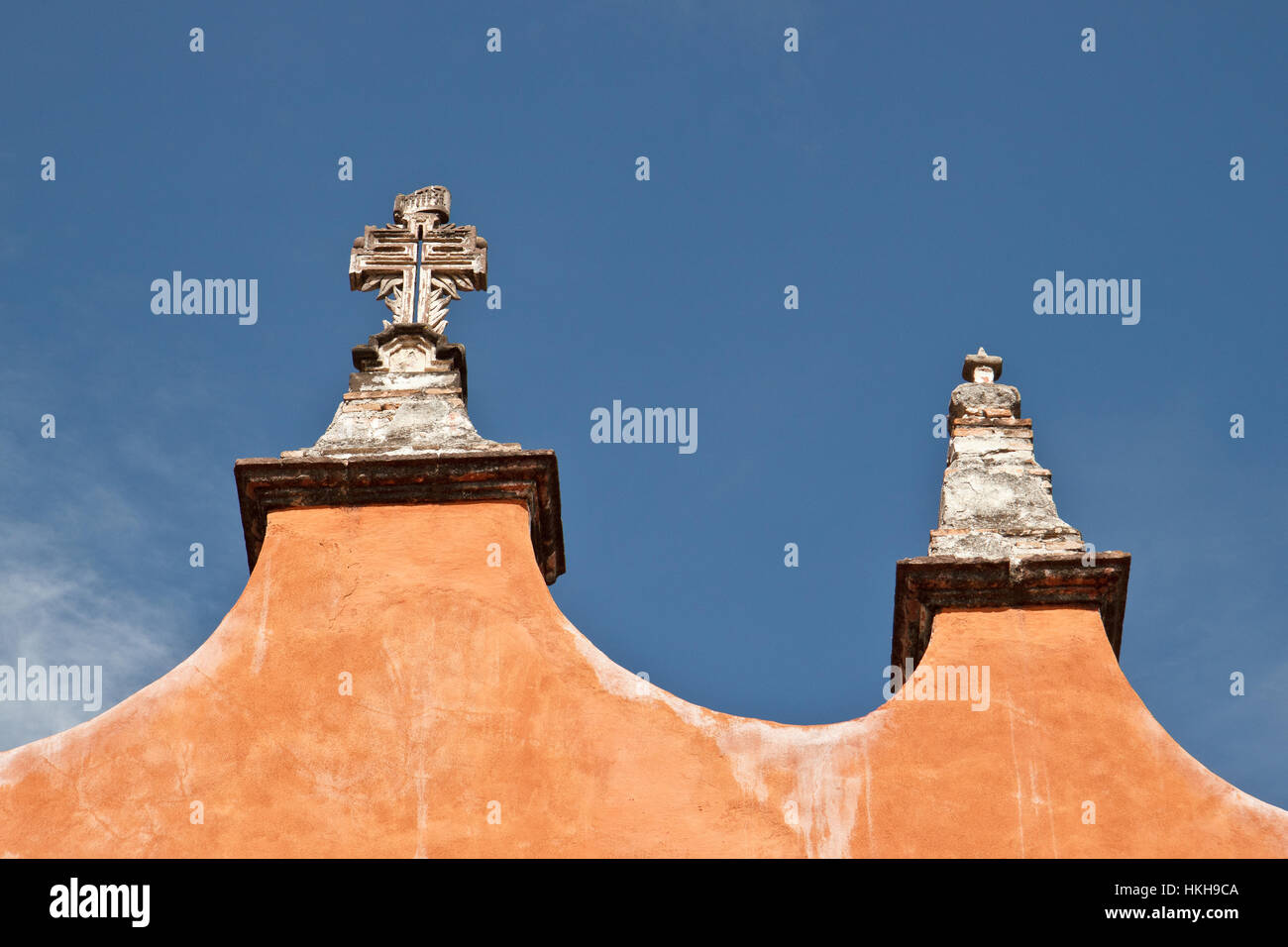 Alten Kirchturm in San Miguel de Allende, Mexiko Stockfoto