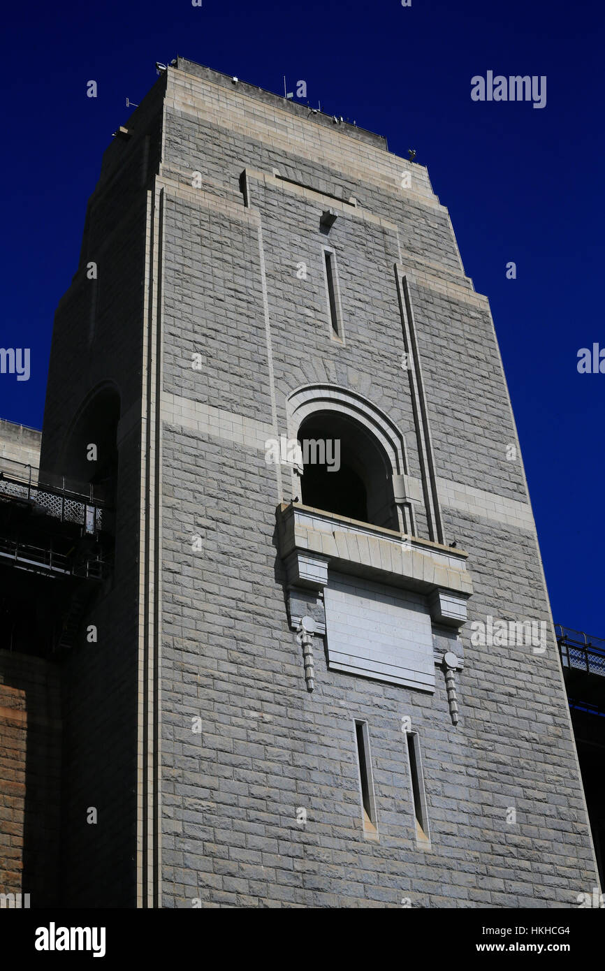 Sydney Harbour Bridge Pylon Stockfoto