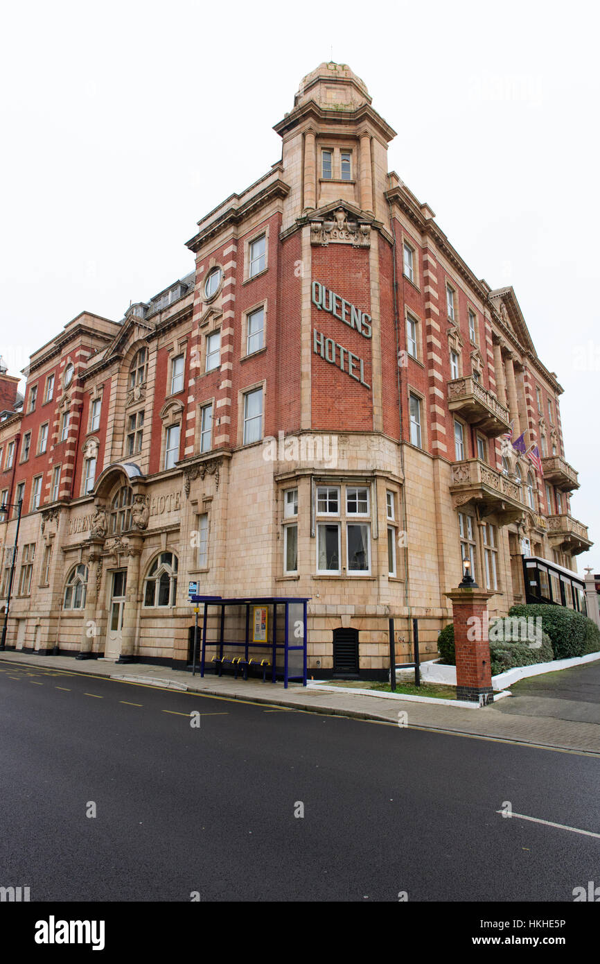 Queens Hotel, Southsea, Großbritannien Stockfoto