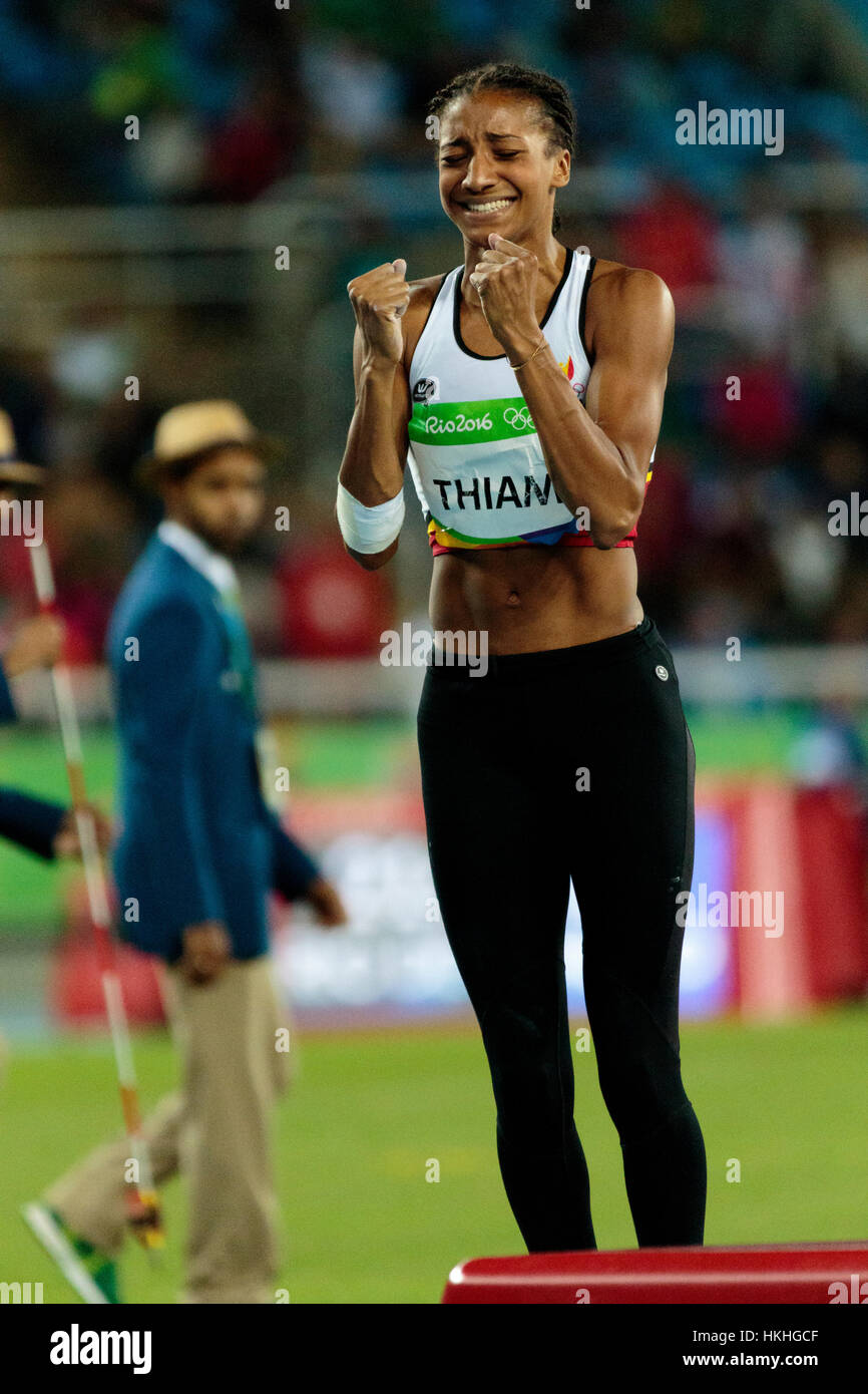 Rio De Janeiro, Brasilien. 12. August 2016. Leichtathletik ...