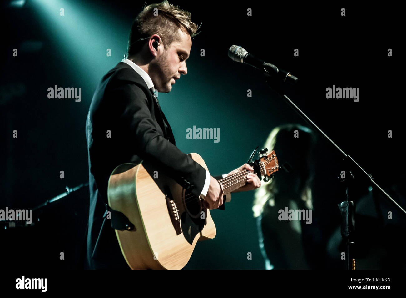 Derek Ryan in der Ulster Hall, Belfast, 14. Januar 2017 Stockfoto