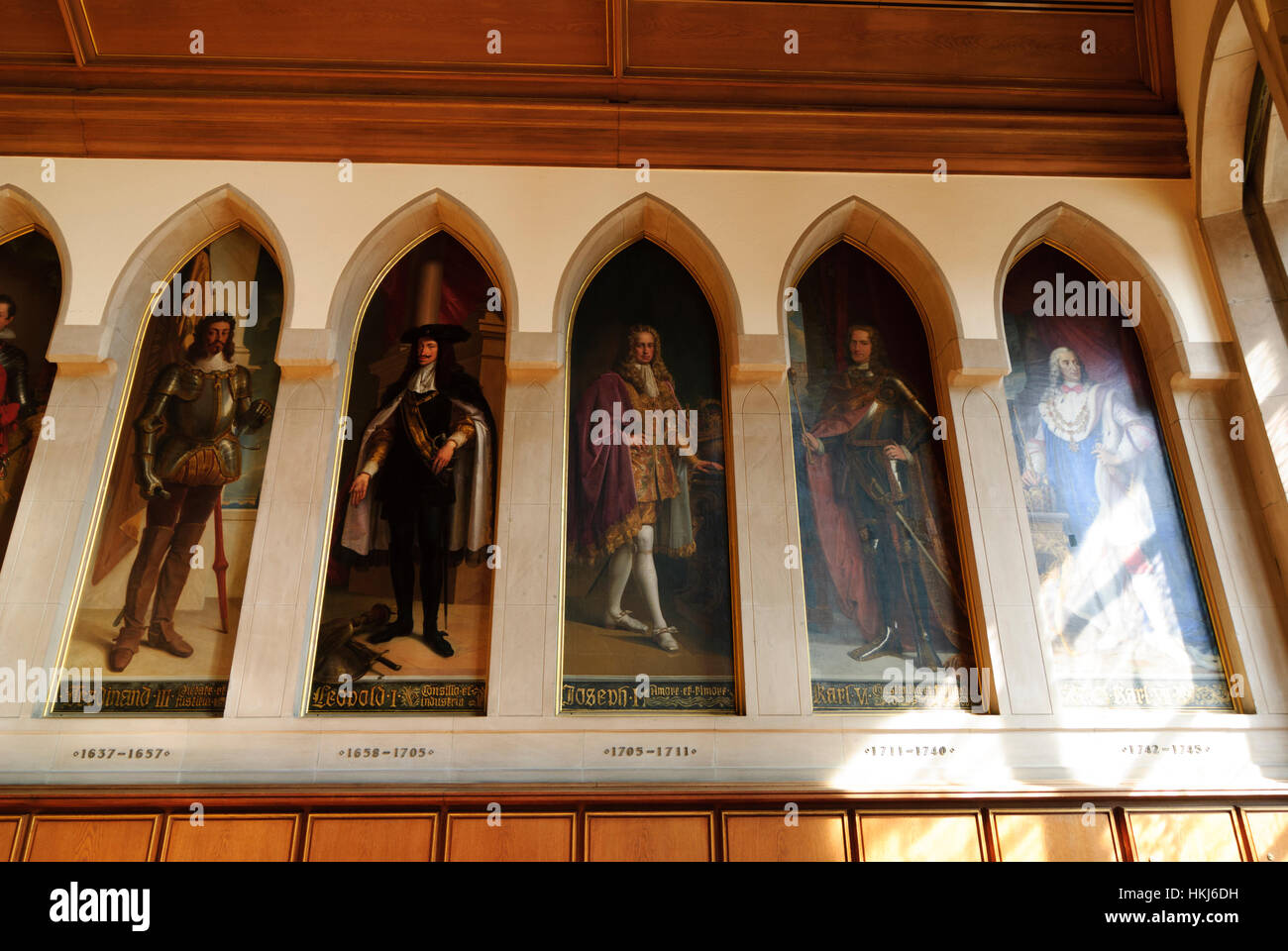 Frankfurt Am Main Römer (Rathaus), Imperial Hall, Bilder von den