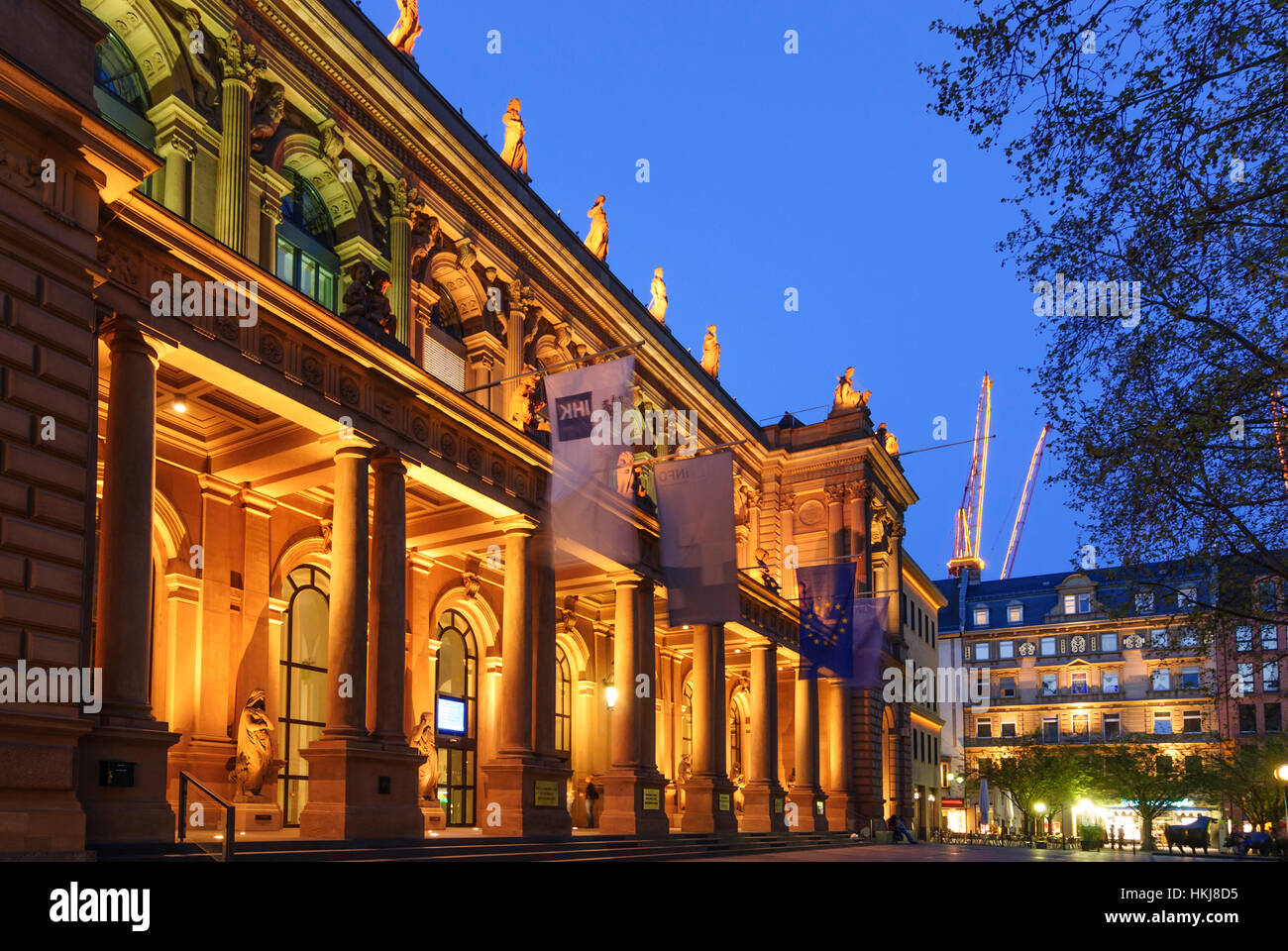 Frankfurt Am Main: alte Oper, Alte Oper, Hessen, Hessen, Deutschland Stockfoto