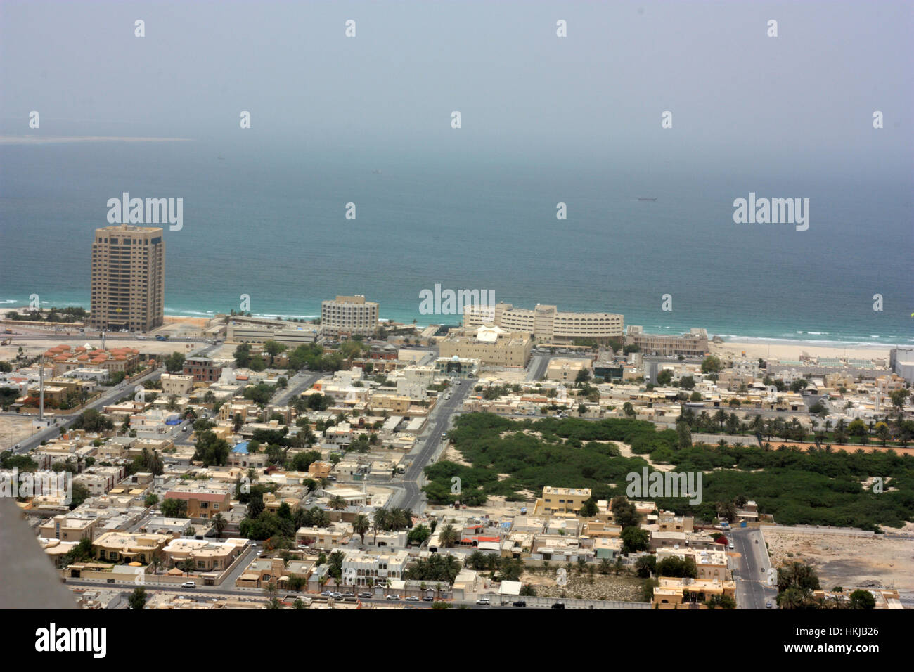 Blick auf Dubai Stadt Stockfoto