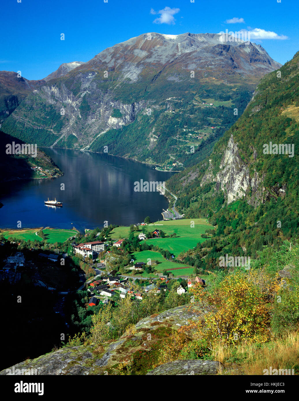 Geirangerfjord, mehr Og Romsdal, Norwegen Stockfoto