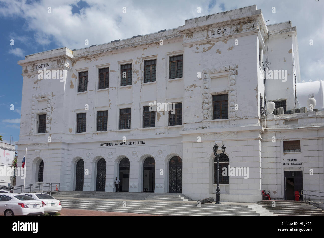 Panama, Panama-Stadt, Plaza Francia, nationale Kulturinstitut Stockfoto