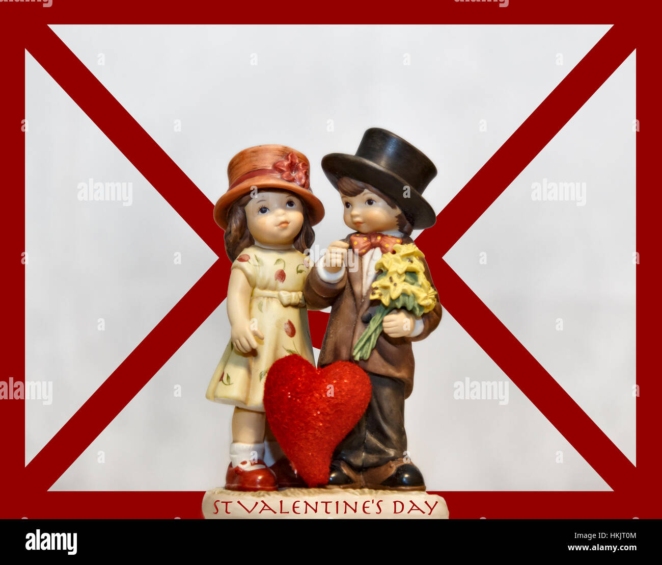 Valentinstag Stockfoto