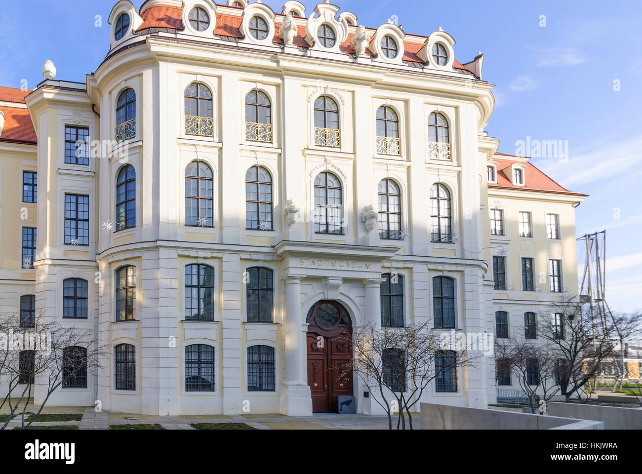 Dresden: Landhaus (Landhaus), jetzt Stadtmuseum, Sachsen, Sachsen, Deutschland Stockfoto