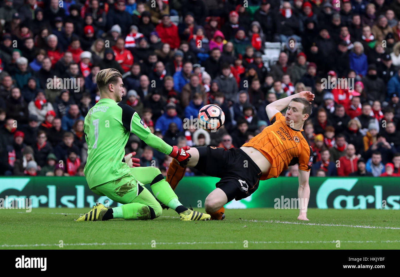 Wolverhampton wanderer jon dadi bodvarsson streckt Fotos und