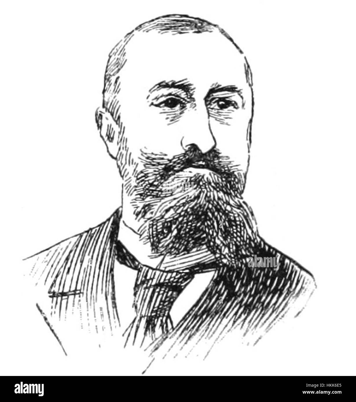 Jean Andre Georges Odilon Barrot ist ein französischer Künstler, der für seine Werke im späten 19. Jahrhundert bekannt ist. Seine Gemälde reflektierten oft klassische Themen mit einem Schwerpunkt auf reichen Texturen und dramatischen Farbgebrauch, die charakteristisch für die künstlerischen Strömungen dieser Zeit sind. Stockfoto