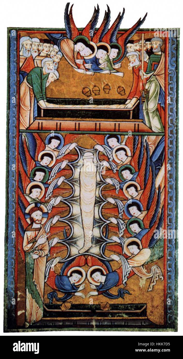 12. Jahrhundert Maler - York Psalter - WGA15742 Stockfoto