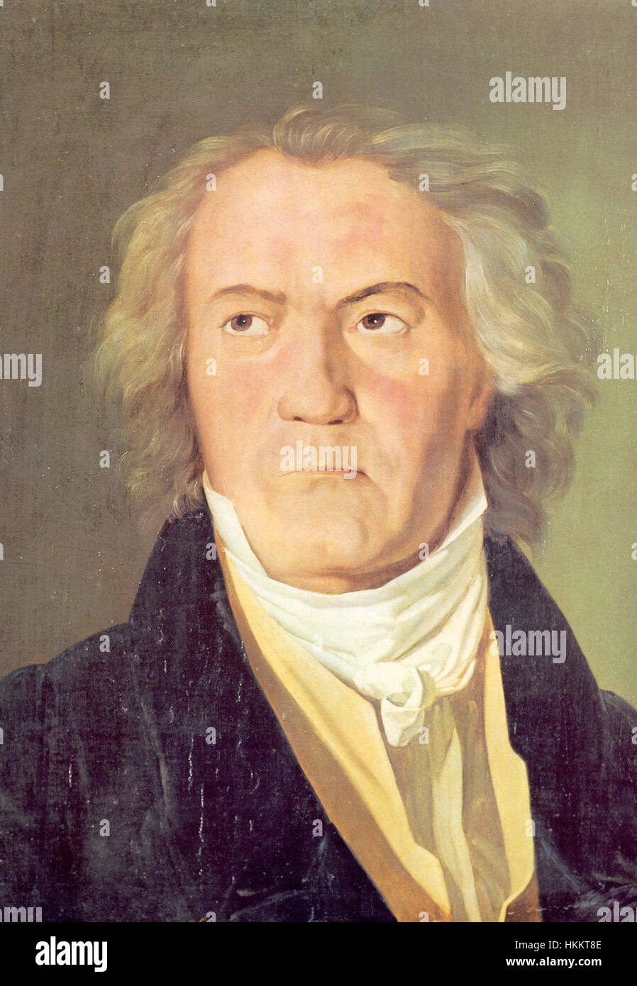 Beethoven Ferdinand Waldmuller 1823 Stockfoto