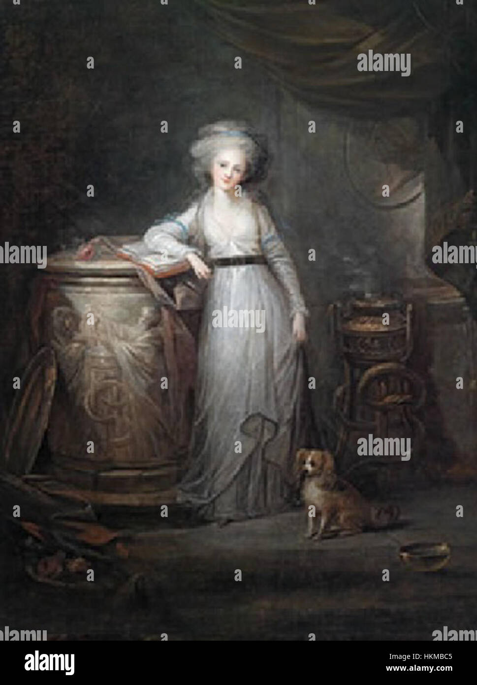 Leclercq Madame Elisabeth Vestal Stockfoto