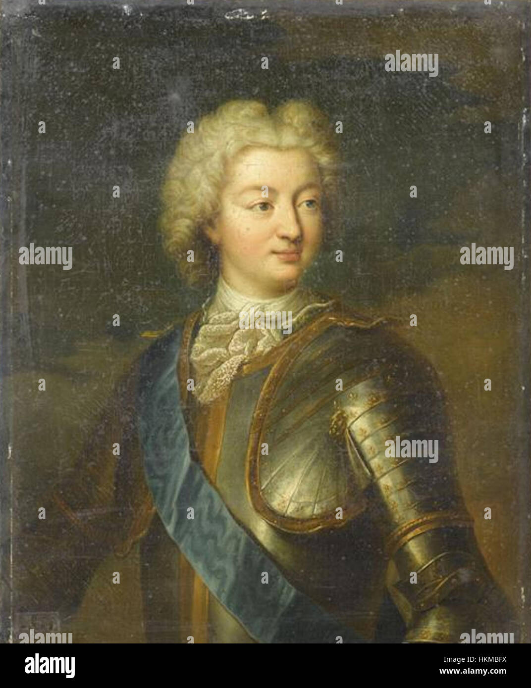 Louis Alexandre de Bourbon, Graf von Toulouse in circa 1690 von Rigaud Stockfoto