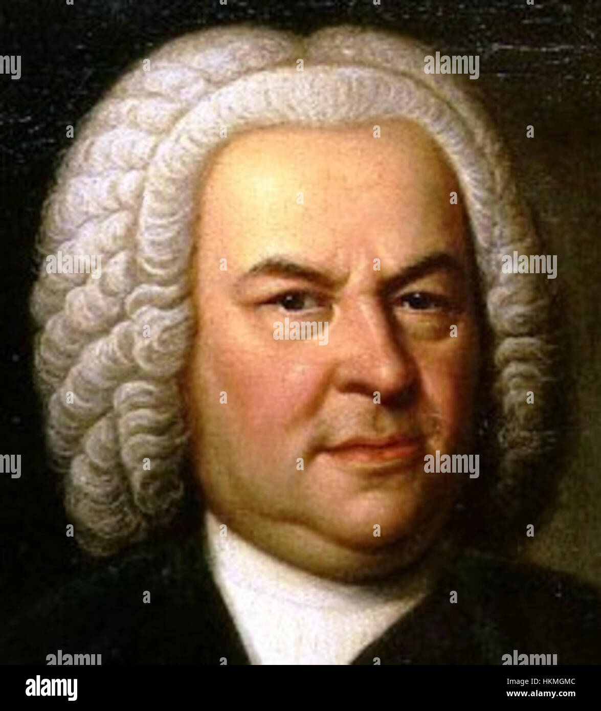 Der Titel „Bachsmall“ bezieht sich auf ein Kunstwerk, das wahrscheinlich mit Johann Sebastian Bach verwandt ist, möglicherweise ein Porträt oder eine Darstellung, die mit seinen musikalischen Kompositionen zusammenhängt. Das Stück hebt die Verbindung zwischen klassischer Musik und bildender Kunst hervor. Stockfoto