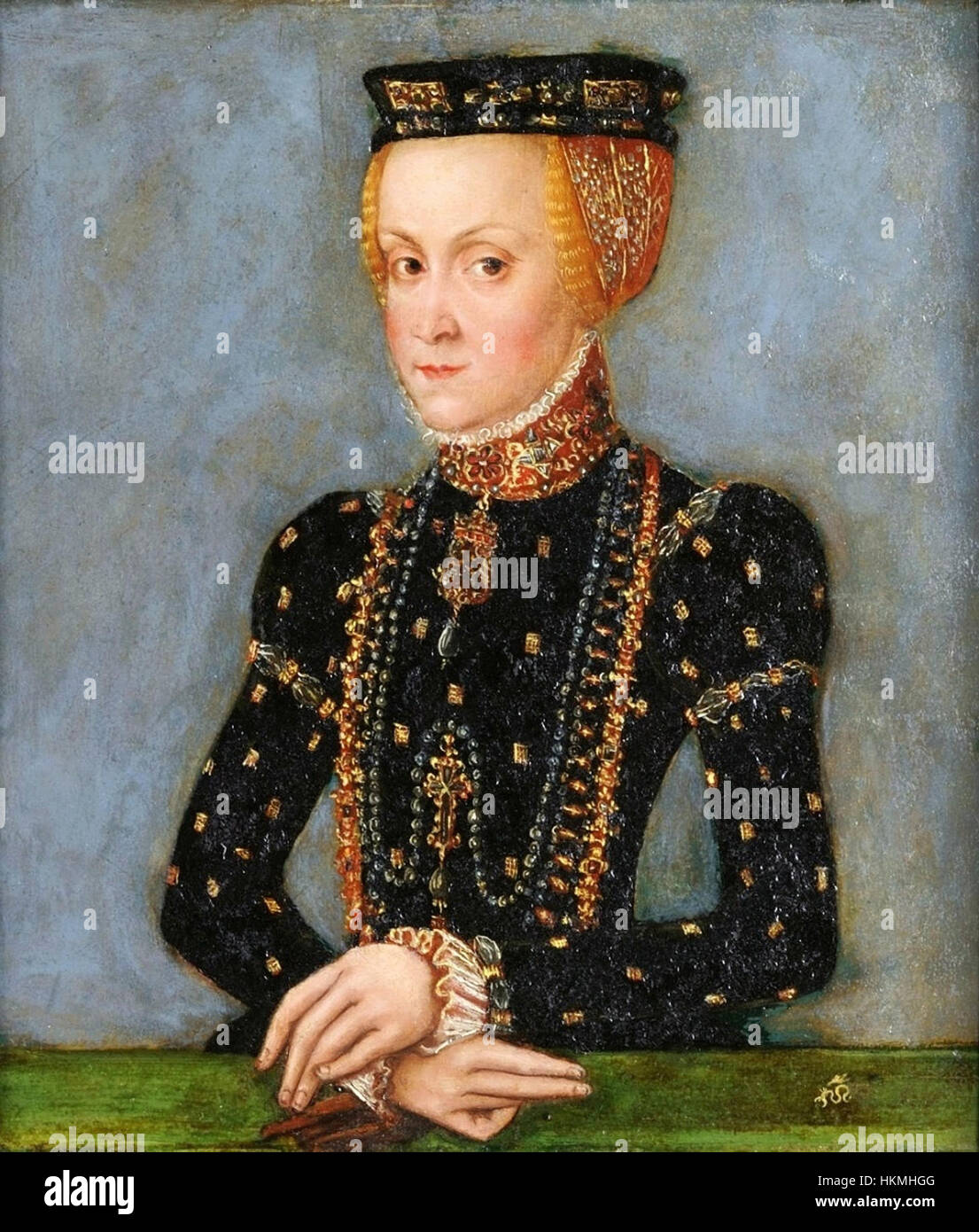 Cranach der jüngere Anna Jagiellonen Stockfoto