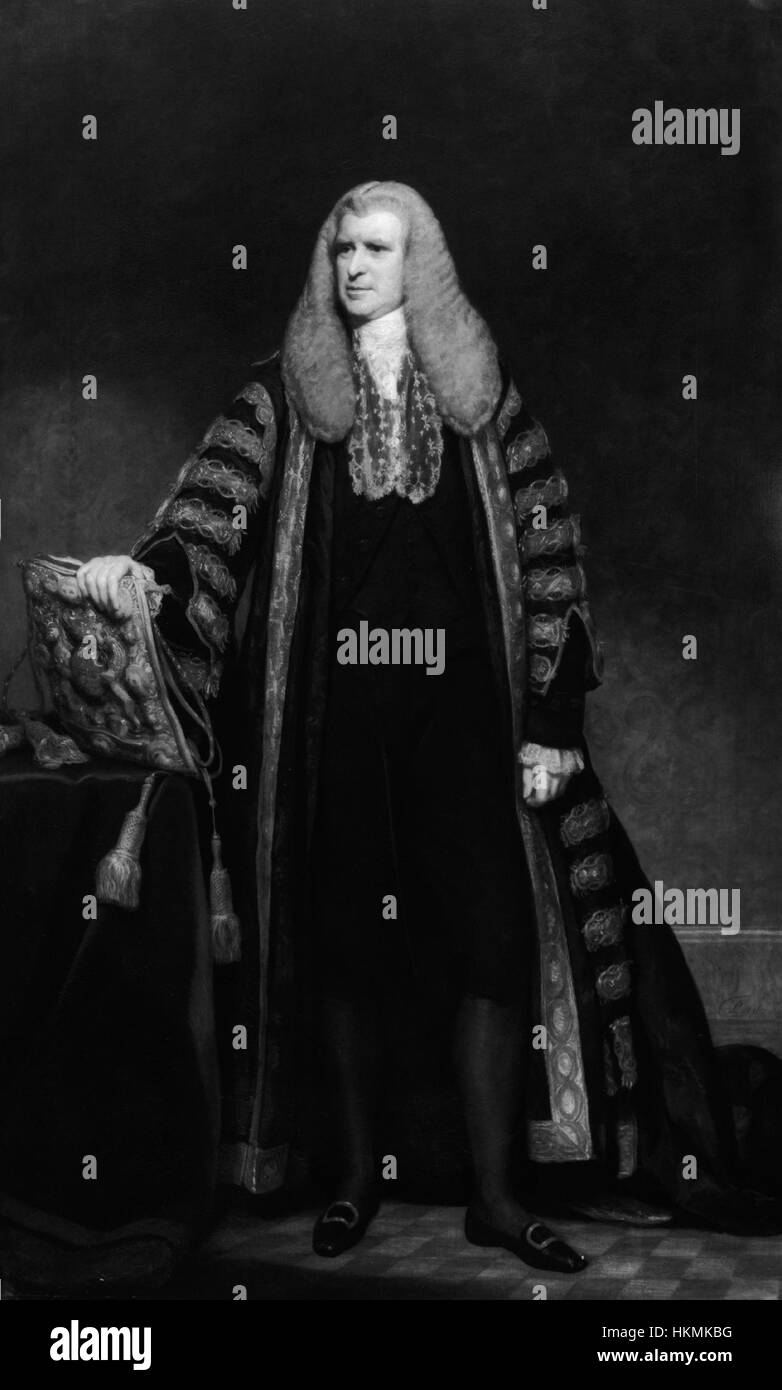 John Singleton Copley, Baron Lyndhurst von Thomas Phillips Stockfoto