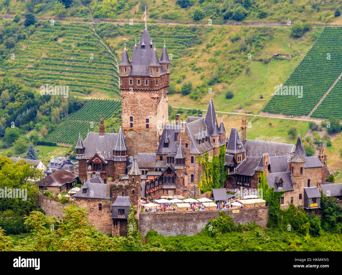Cochem Cochem an der Mosel, Deutschland Stockfoto
