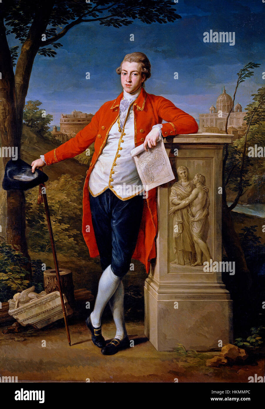 *Dunstanville* ist ein historisches Kunstwerk, das Landschaften und symbolische Darstellungen des ländlichen Lebens zeigt. Das Werk zeichnet sich durch seine reiche Verwendung von Farben und Kompositionen aus, die typisch für die englische Kunstszene des frühen 19. Jahrhunderts sind. Stockfoto