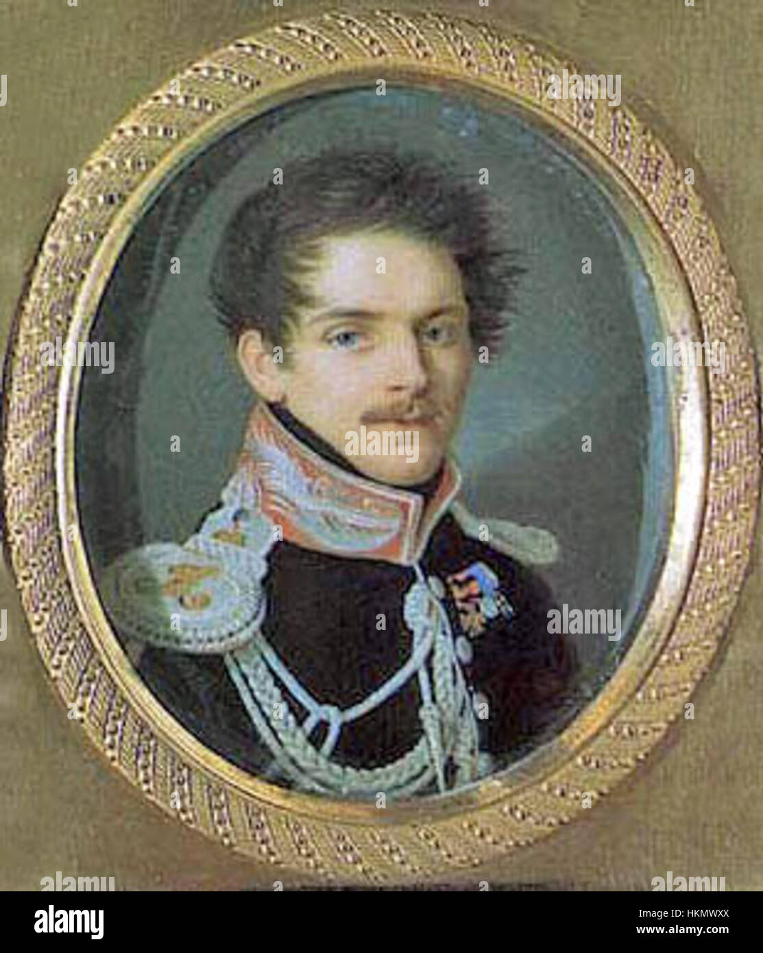 „Stroganov“ von de Rossi ist ein beeindruckendes Kunstwerk, das die Eleganz und Opulenz der Familie Stroganov im 17. Jahrhundert einfängt. Das Stück hebt den künstlerischen Stil der Zeit und den Einfluss der russischen Aristokratie hervor. Stockfoto