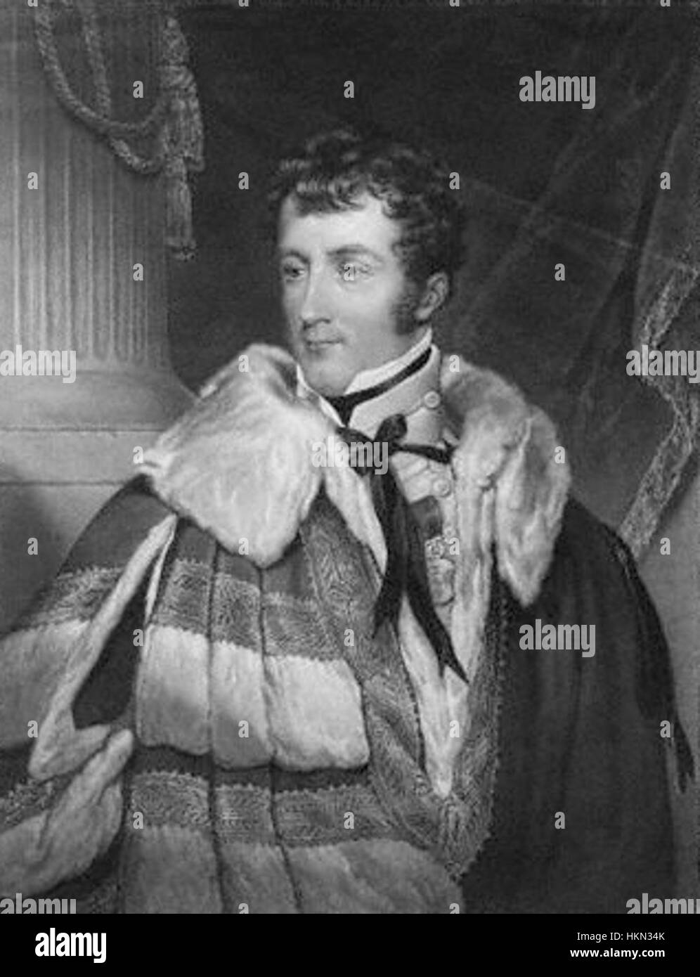 Charles Gordon-Lennox, 5. Herzog von Richmond und Lennox 1824 Stockfoto